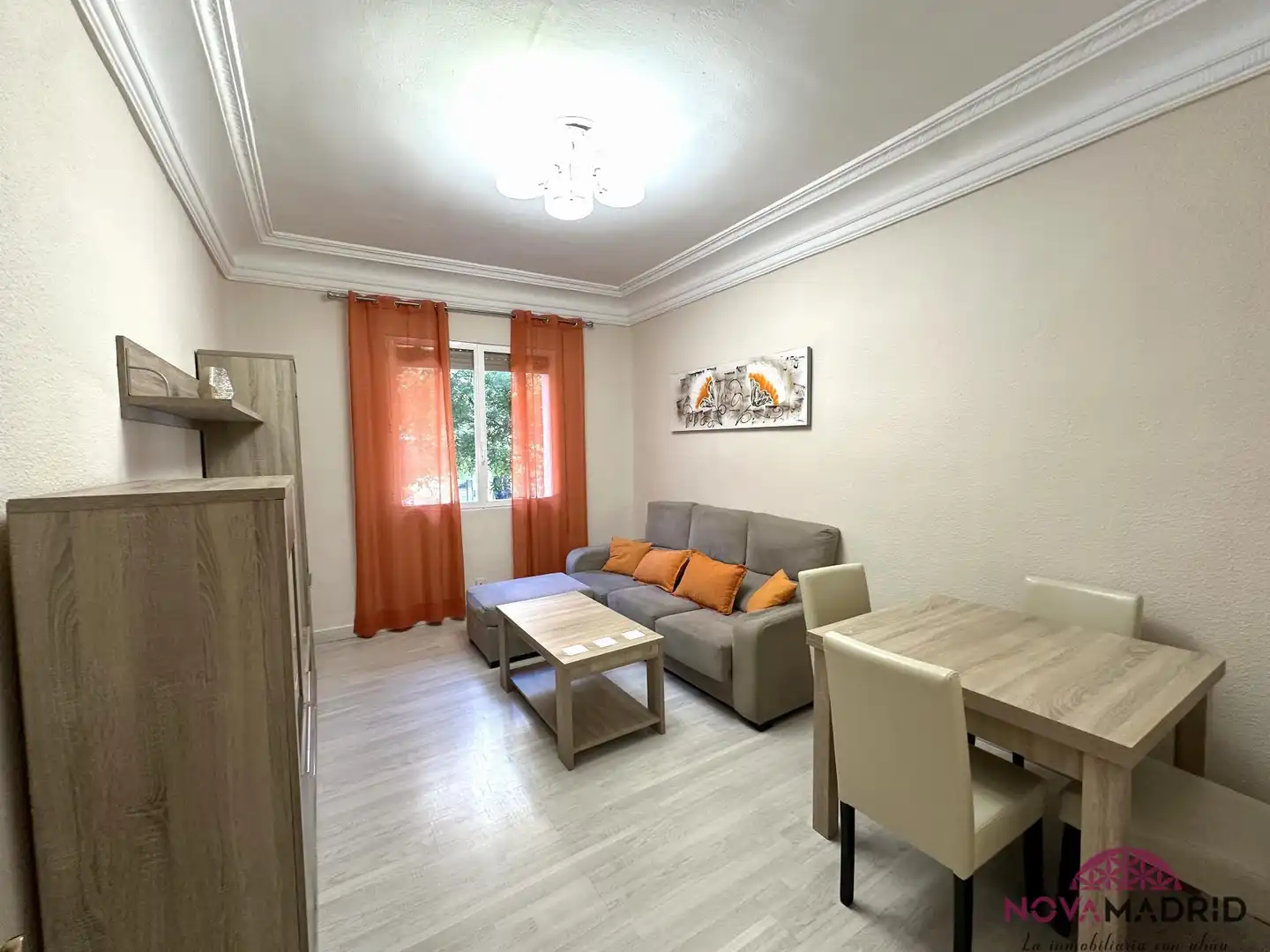 Living room of Flat for sale in Madrid  with Heating and Furnished