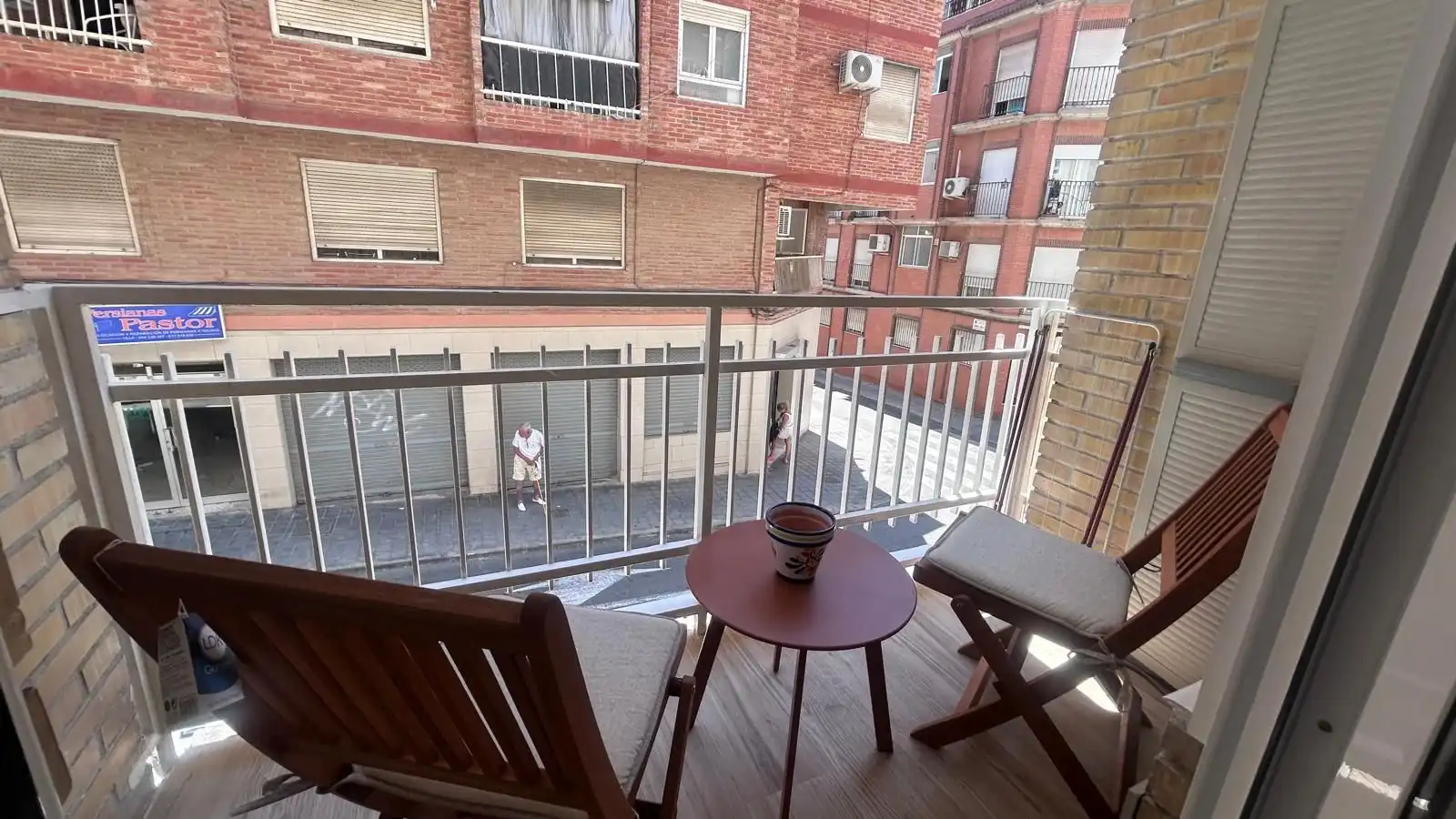 Balcony of Flat for rent in San Blas