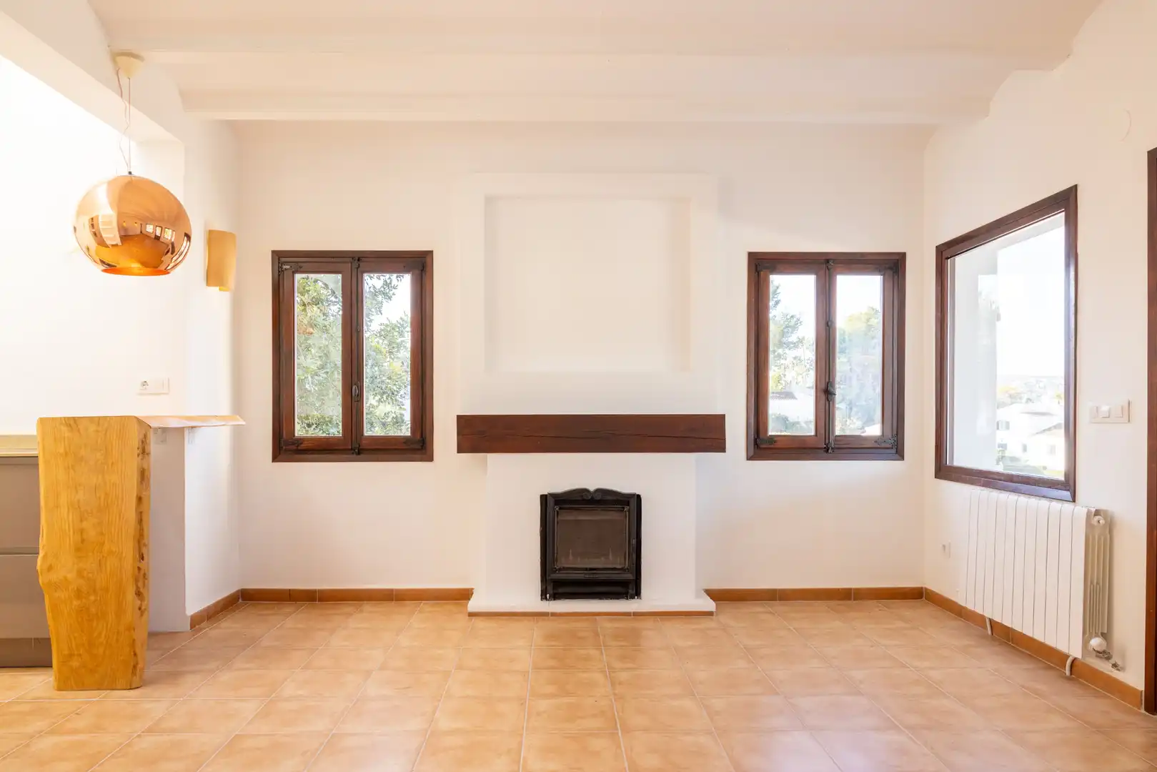Sala d'estar de Casa o xalet en venda en Cap Martí - El Tossalet - Pinomar