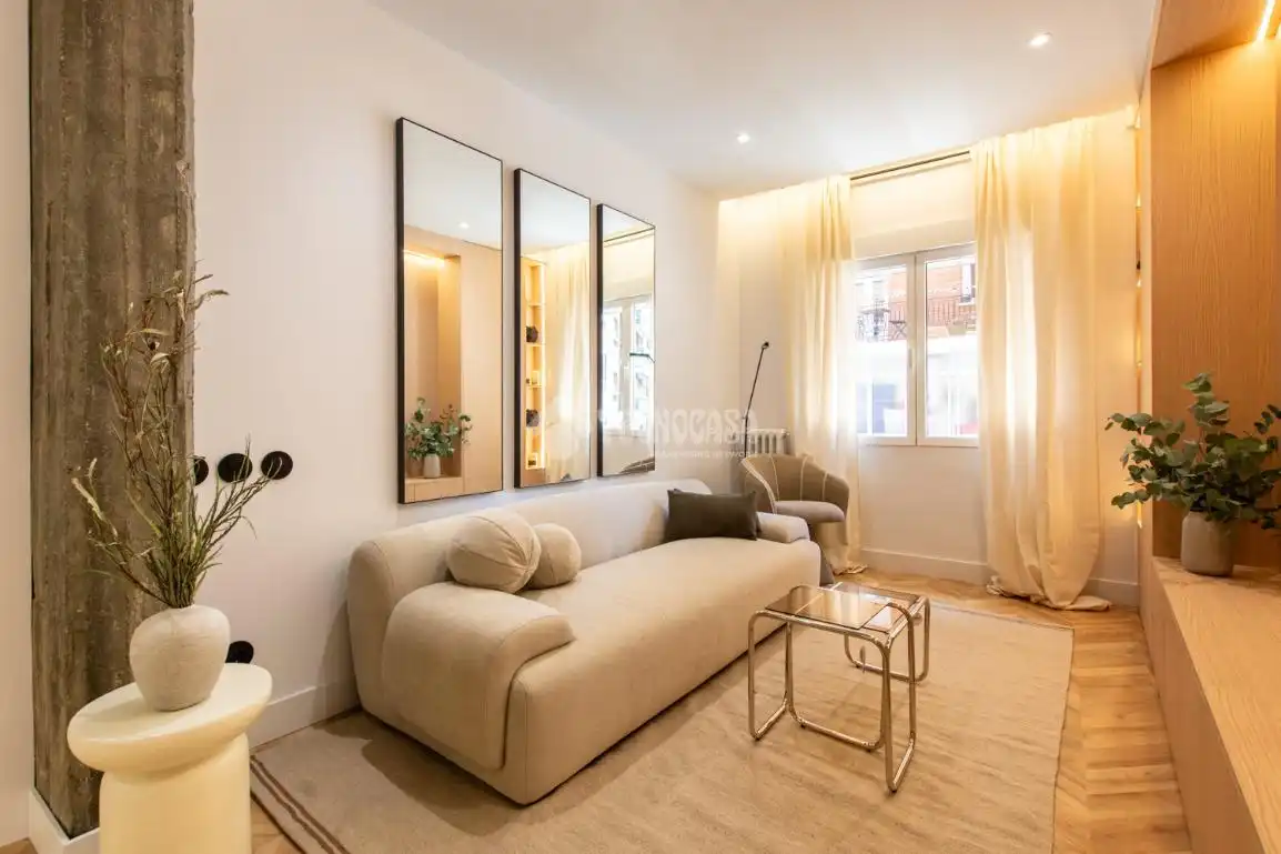 Sala de estar de Piso en venta en Madrid con Terraza