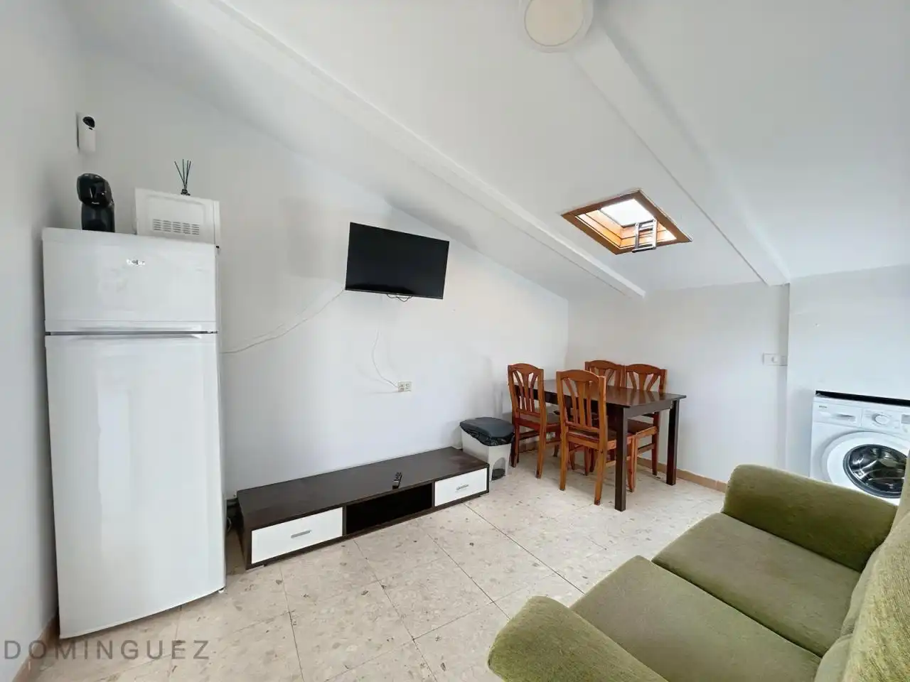Living room of Attic for sale in Marín  with Heating and Furnished