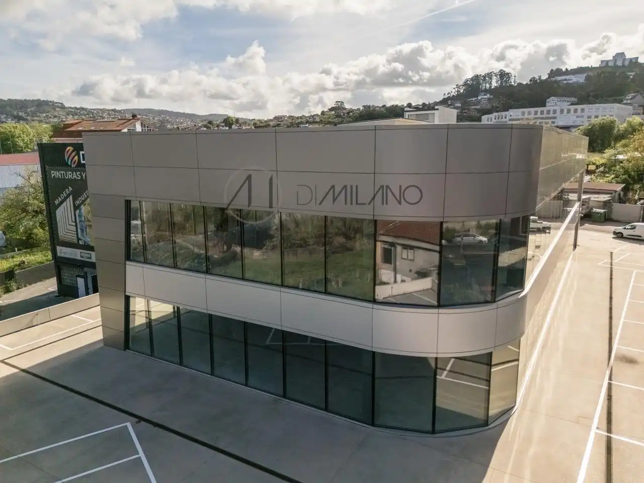 Exterior view of Industrial buildings for rent in Vigo 