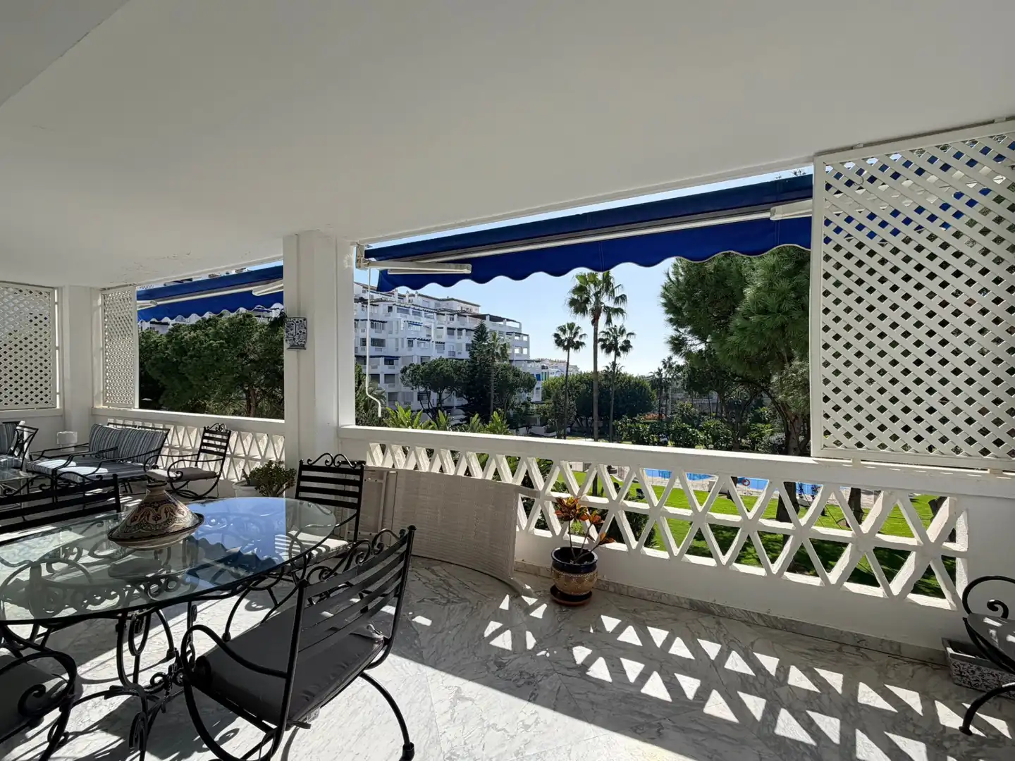 Terrace of Flat for rent in Marbella  with Air Conditioner, Terrace and Storage room