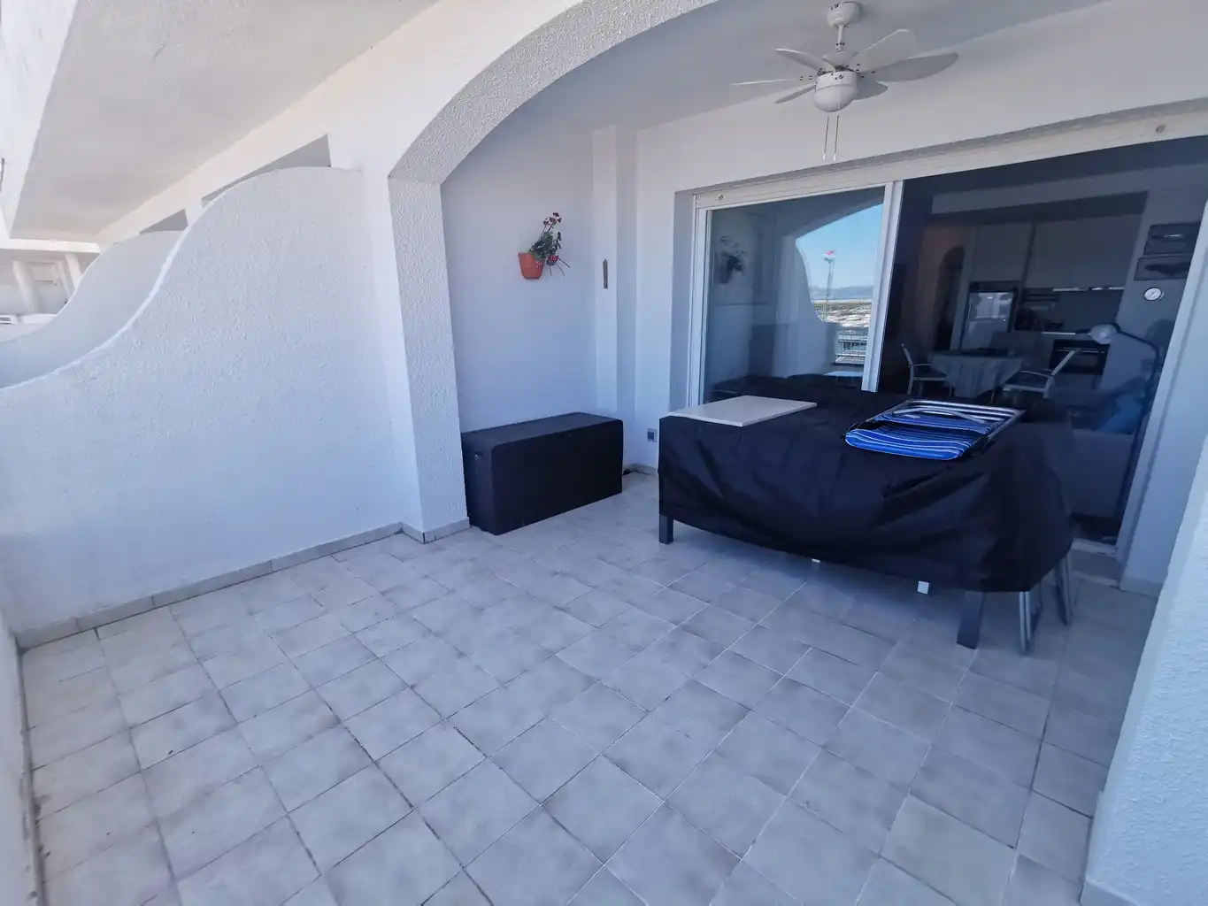 Balcony of Flat for sale in L'Escala  with Terrace, Furnished and Oven