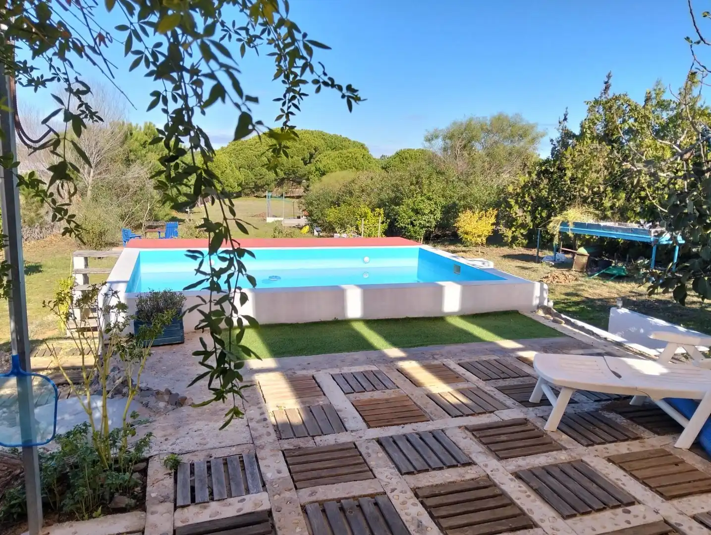 Jardín de Finca rústica en venta en Lepe con Trastero y Piscina