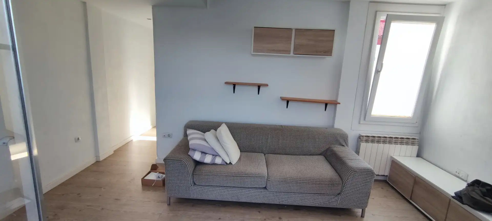 Sala de estar de Ático de alquiler en Centro