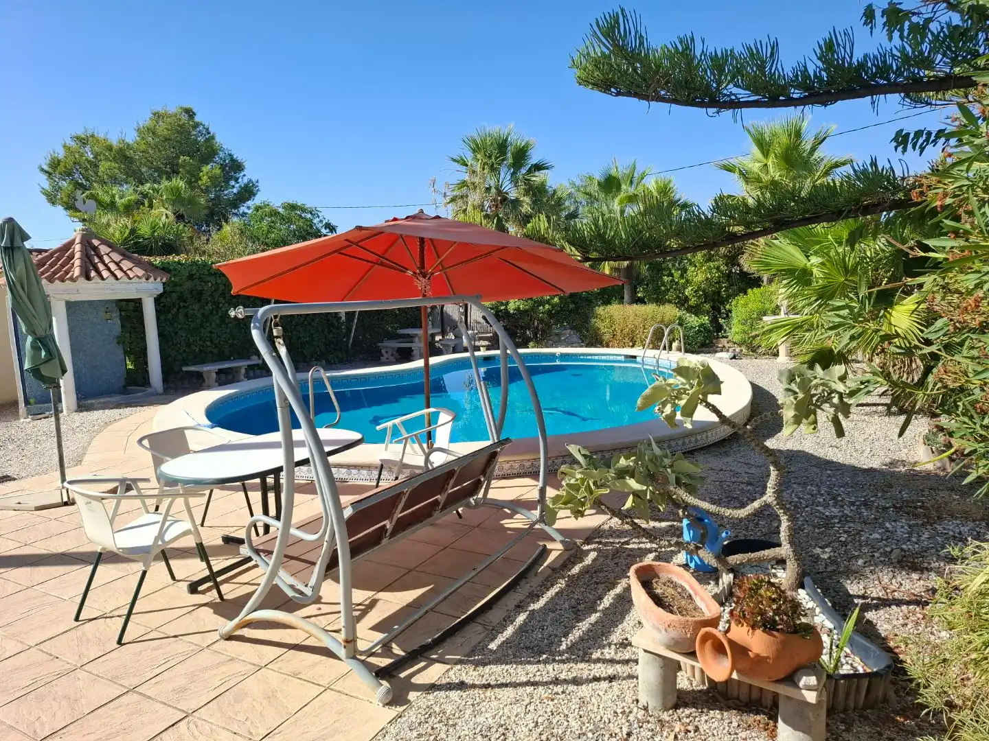 Swimming pool of Houses for sale in Busot  with Terrace, Swimming Pool and Balcony