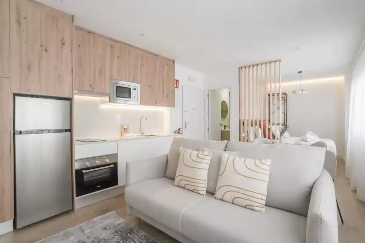 Wohnzimmer von Wohnung zum Verkauf in Madrid mit Heizung