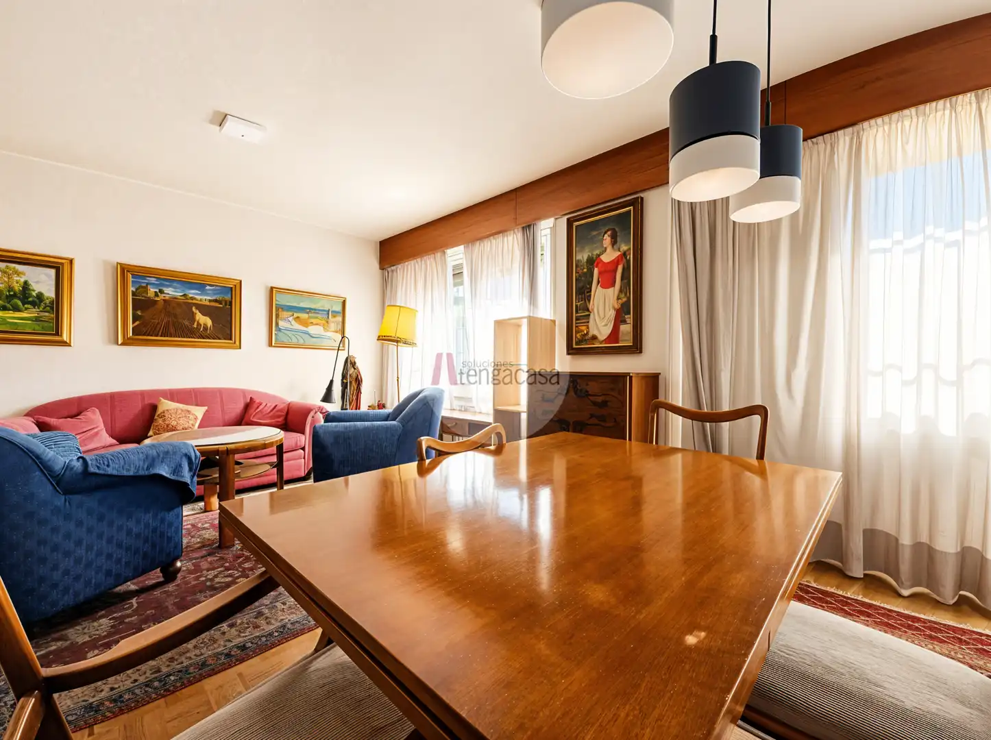 Comedor de Piso en venta en Madrid con Calefacción, Parquet y Trastero