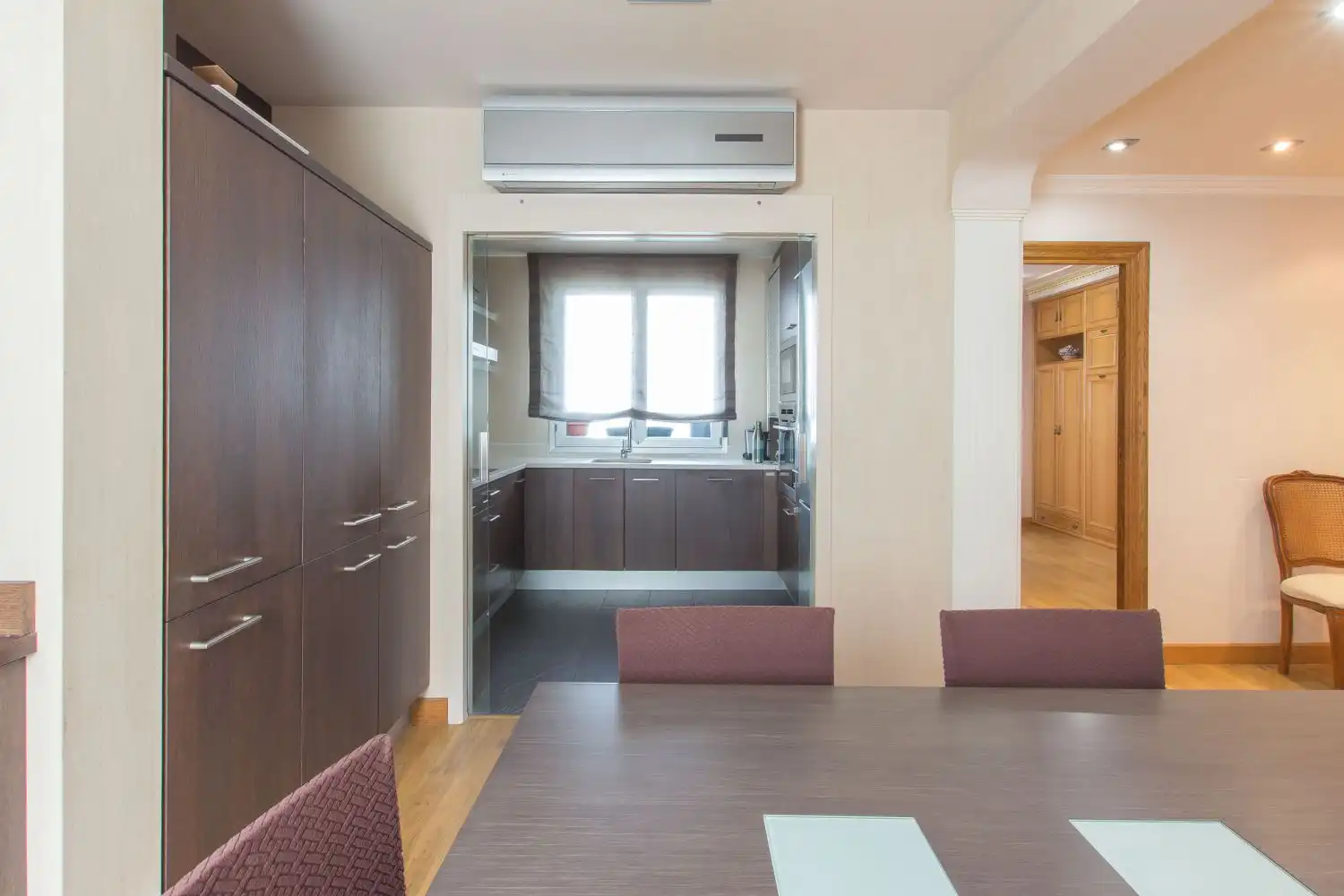 Cocina de Piso en venta en  Pamplona / Iruña con Calefacción, Trastero y Amueblado