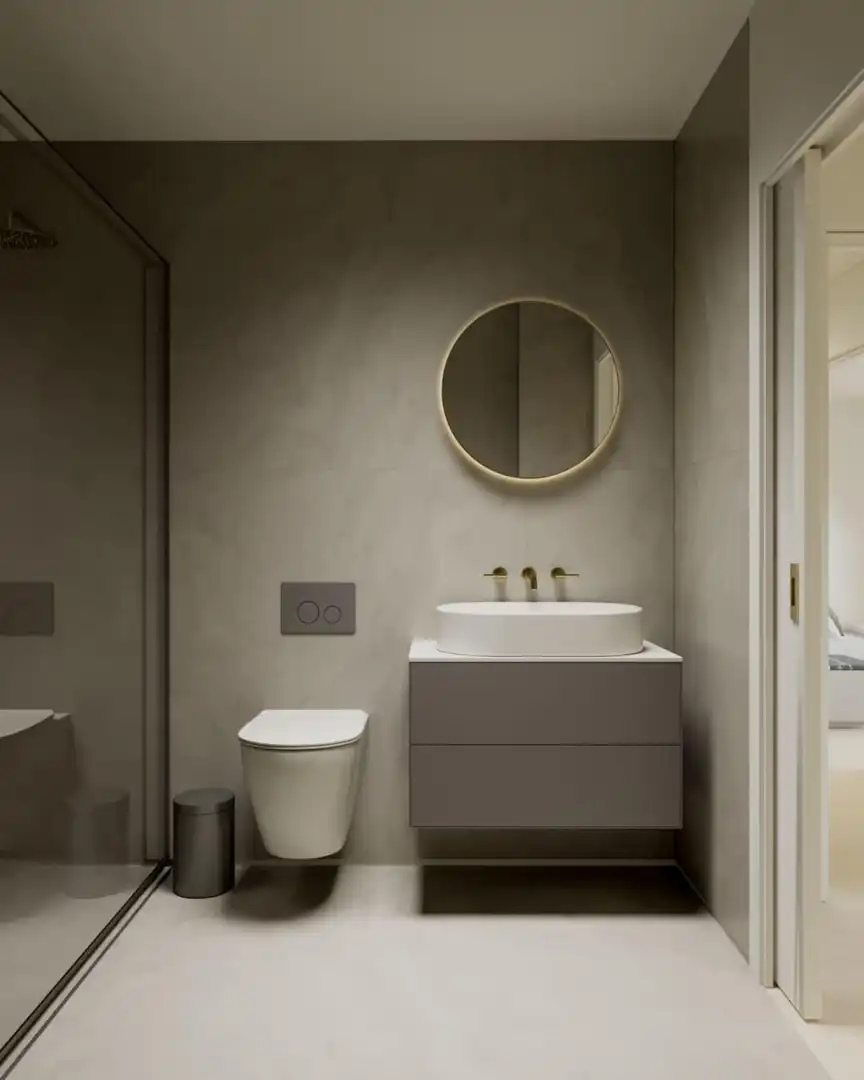 Baño de Ático en venta en Huesca con Calefacción y Terraza