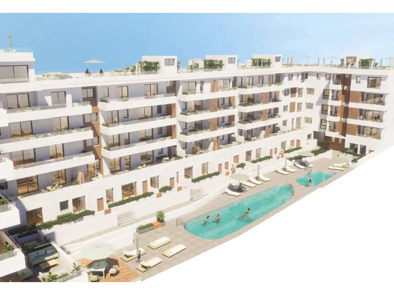 Apartment mit Pool zum Verkauf in Calle Antonio Pintor, imagen 2