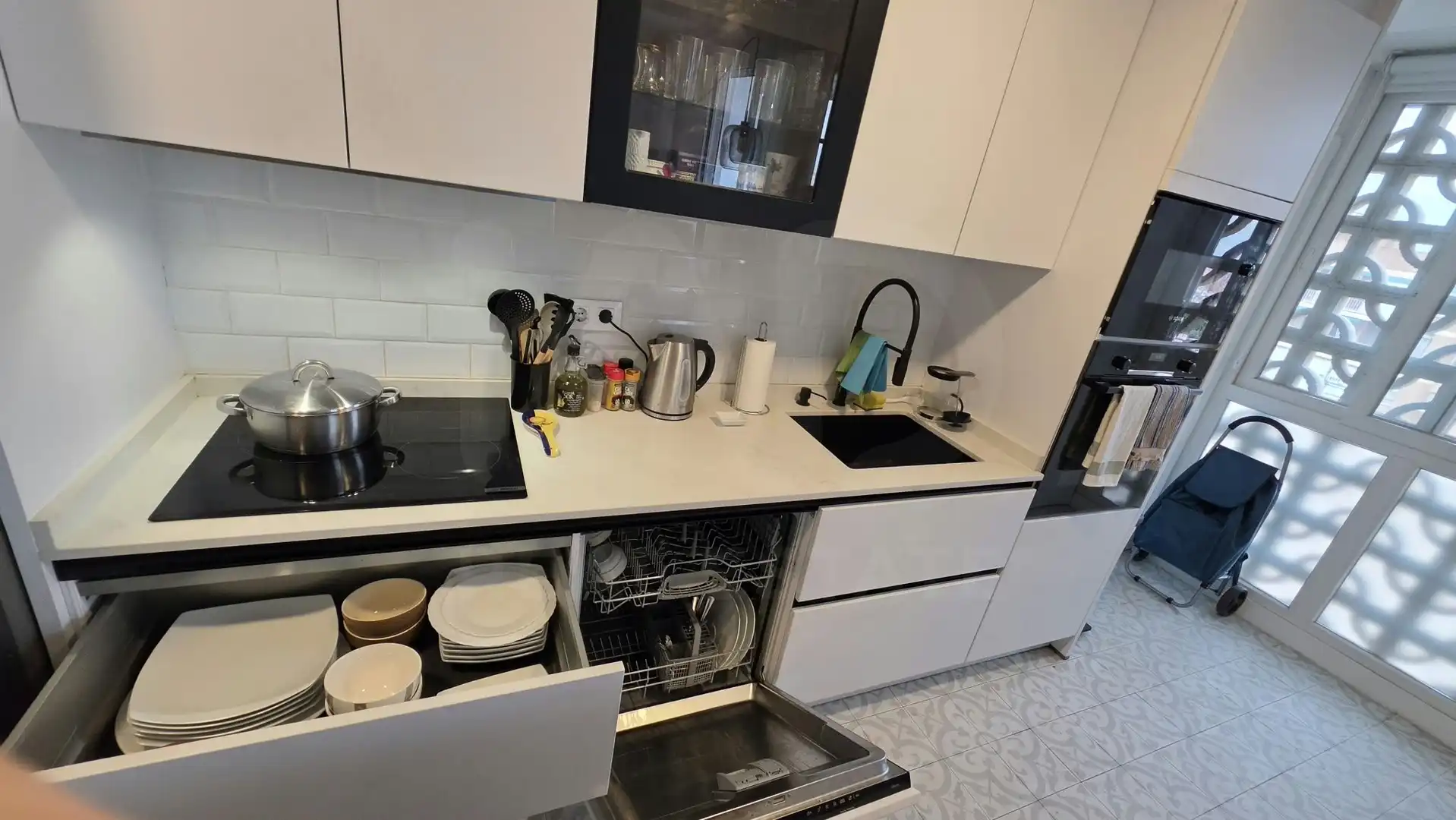 Küche von Wohnung zur Miete in Fuencarral - El Pardo
