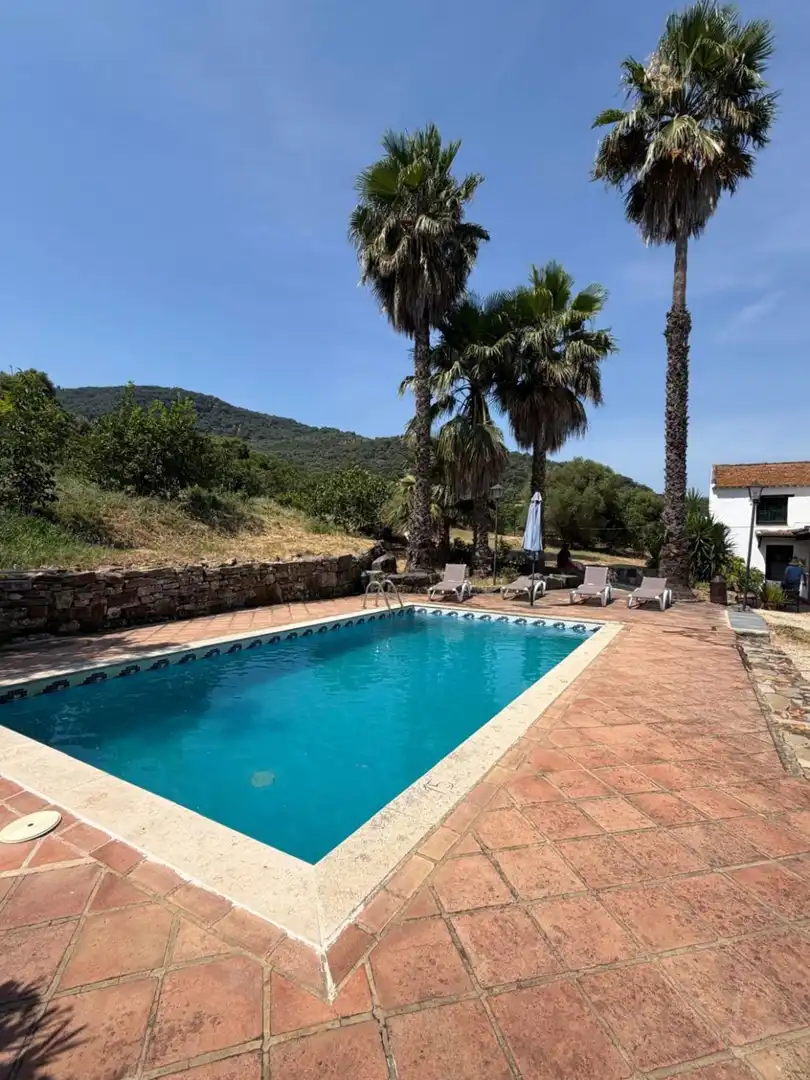 Piscina de Finca rústica en venda en Gaucín amb Jardí privat, Terrassa i Piscina