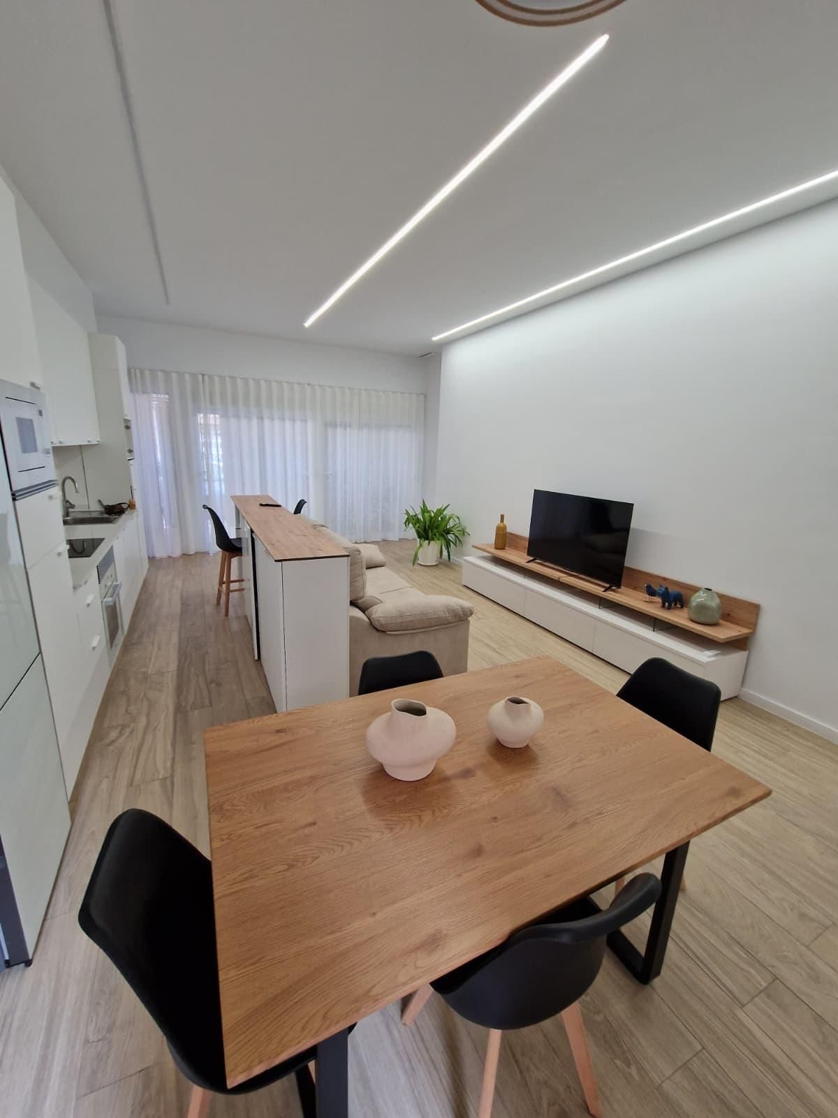 Sala d'estar de Planta baixa de lloguer en Elche / Elx amb Aire condicionat, Calefacció i Terrassa