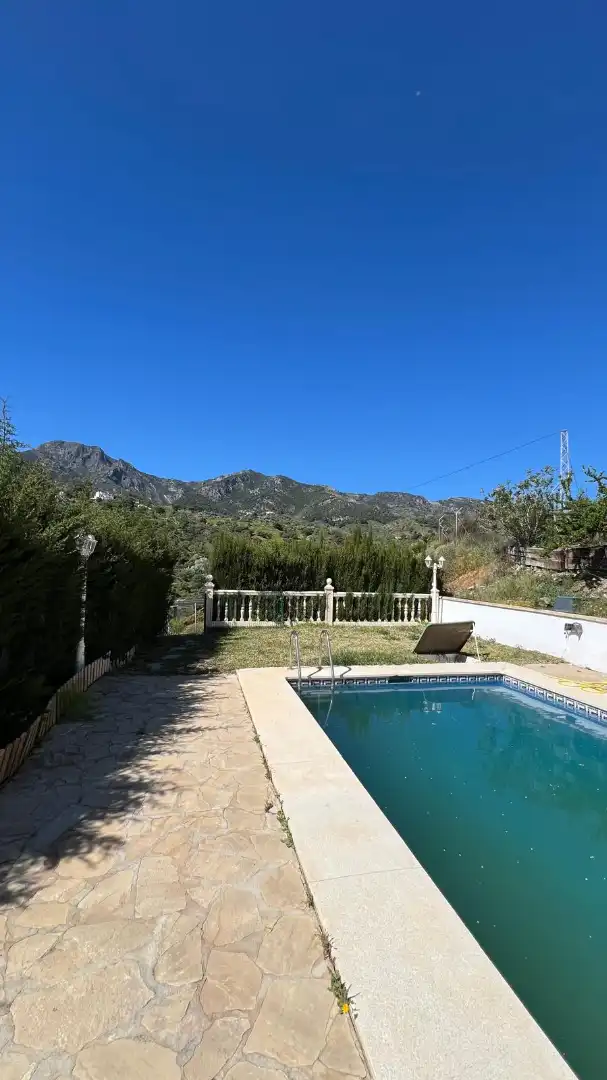 Garden of Houses for sale in Carratraca  with Air Conditioner, Heating and Private garden