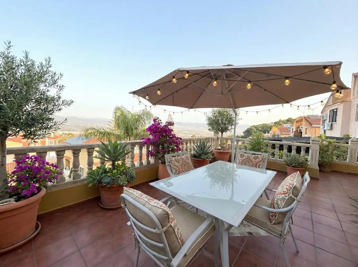 Terraza de Casa o chalet en venta en Alhaurín de la Torre con Aire acondicionado, Jardín privado y Terraza