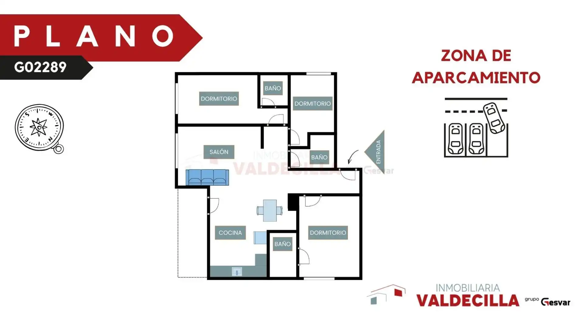 Wohnung zur Miete in Santander mit Heizung, Terrasse und Möbliert