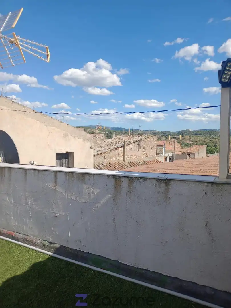 Terraza de Casa o chalet de alquiler en Flix con Terraza, Horno y Lavadora