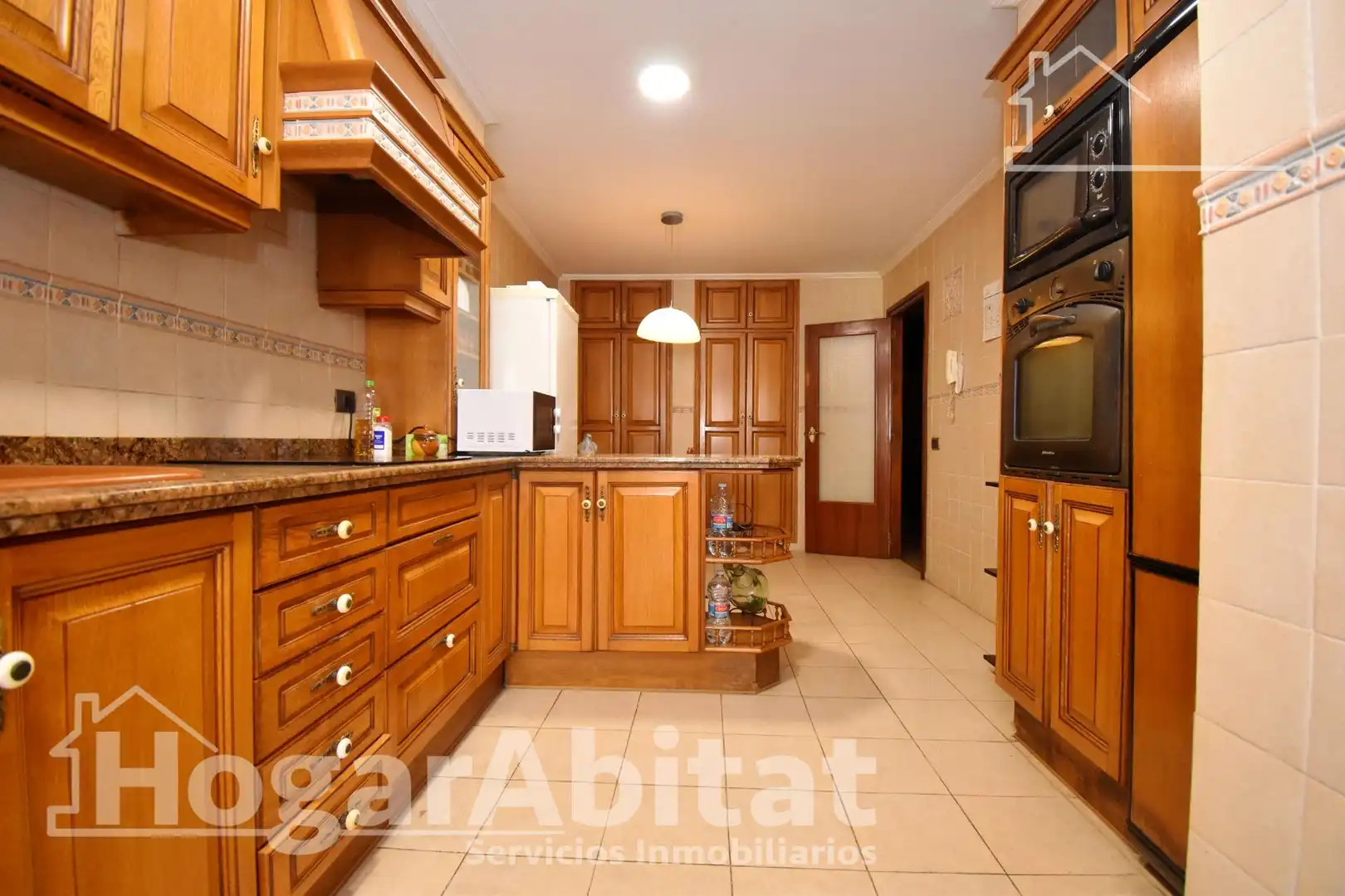Kitchen of Flat for sale in Vila-real  with Air Conditioner, Heating and Furnished