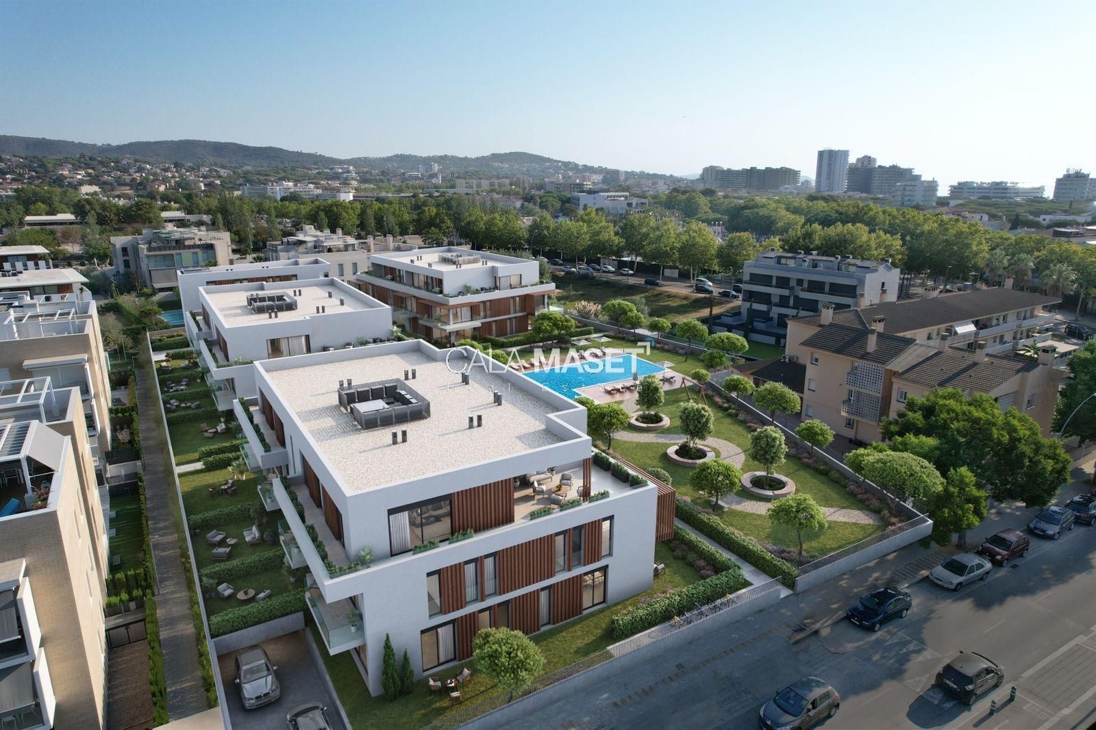 Exterior view of Flat for sale in Castell-Platja d'Aro  with Heating and Private garden