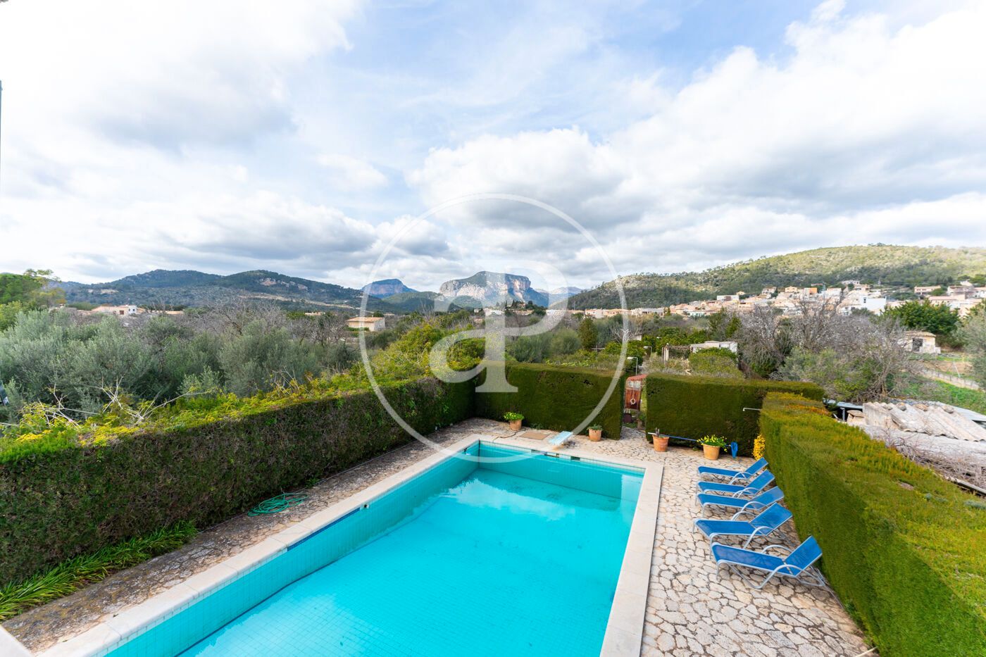 Exterior view of House or chalet for sale in Lloseta  with Air Conditioner, Heating and Private garden