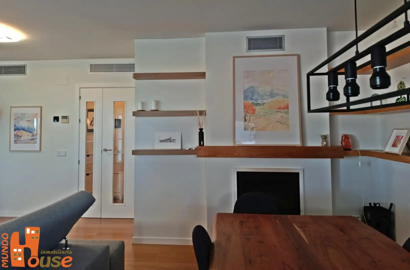 Esszimmer von Wohnung zur Miete in Palazuelos de Eresma mit Klimaanlage, Heizung und Terrasse