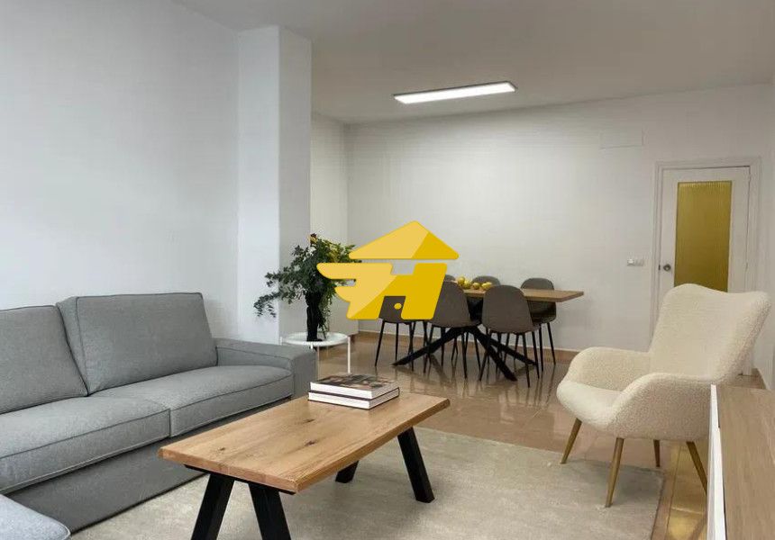 Living room of Flat to rent in Málaga Capital  with Air Conditioner and Furnished