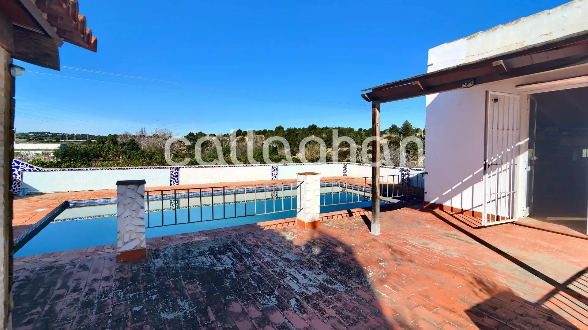 Terrassa de Casa o xalet en venda en Manises amb Aire condicionat, Calefacció i Jardí privat
