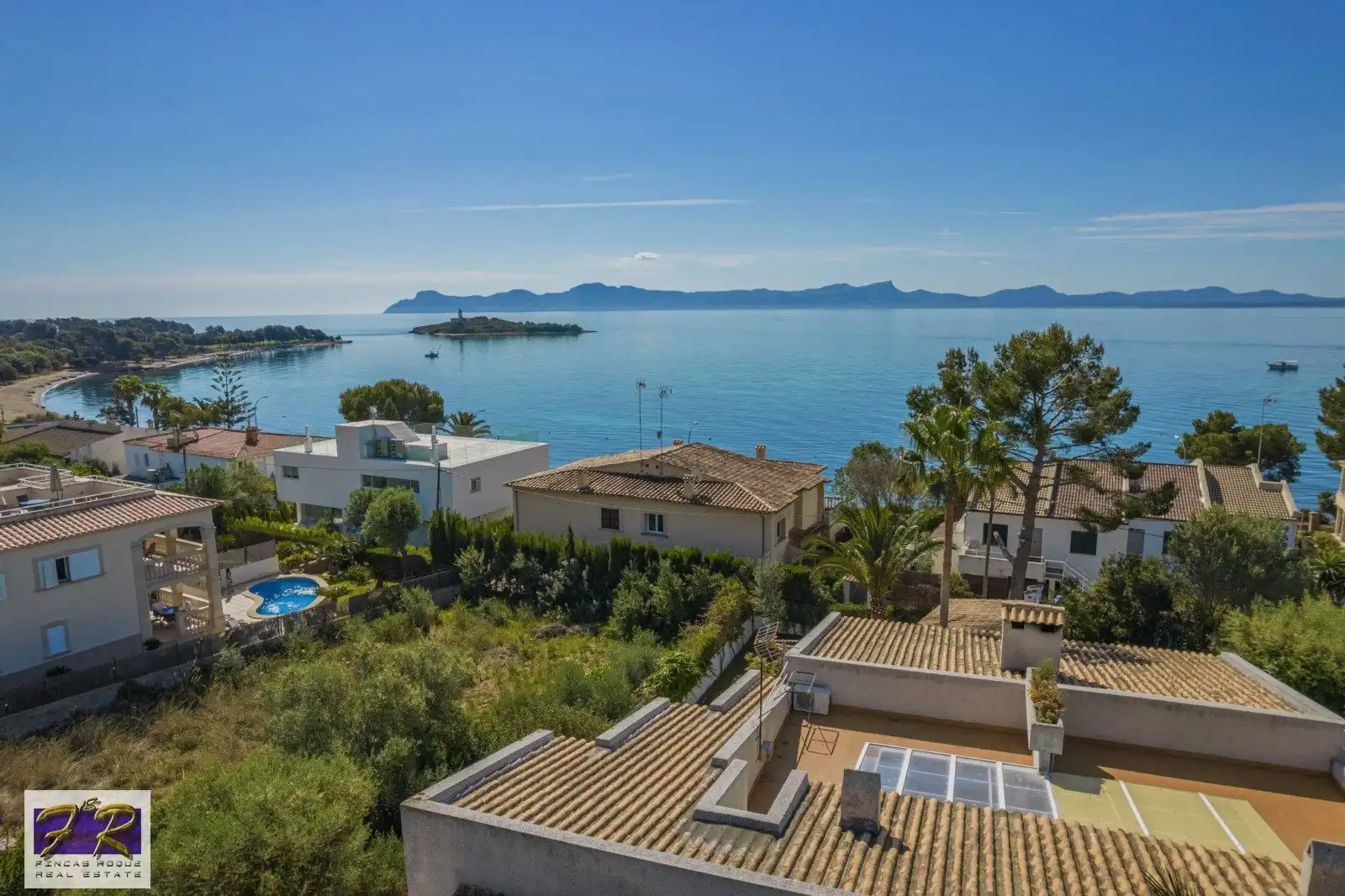 Vista exterior de Casa o xalet en venda en Alcúdia amb Aire condicionat