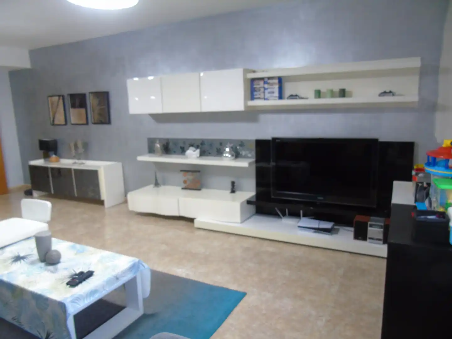 Living room of Flat for sale in Ceutí  with Air Conditioner, Heating and Storage room