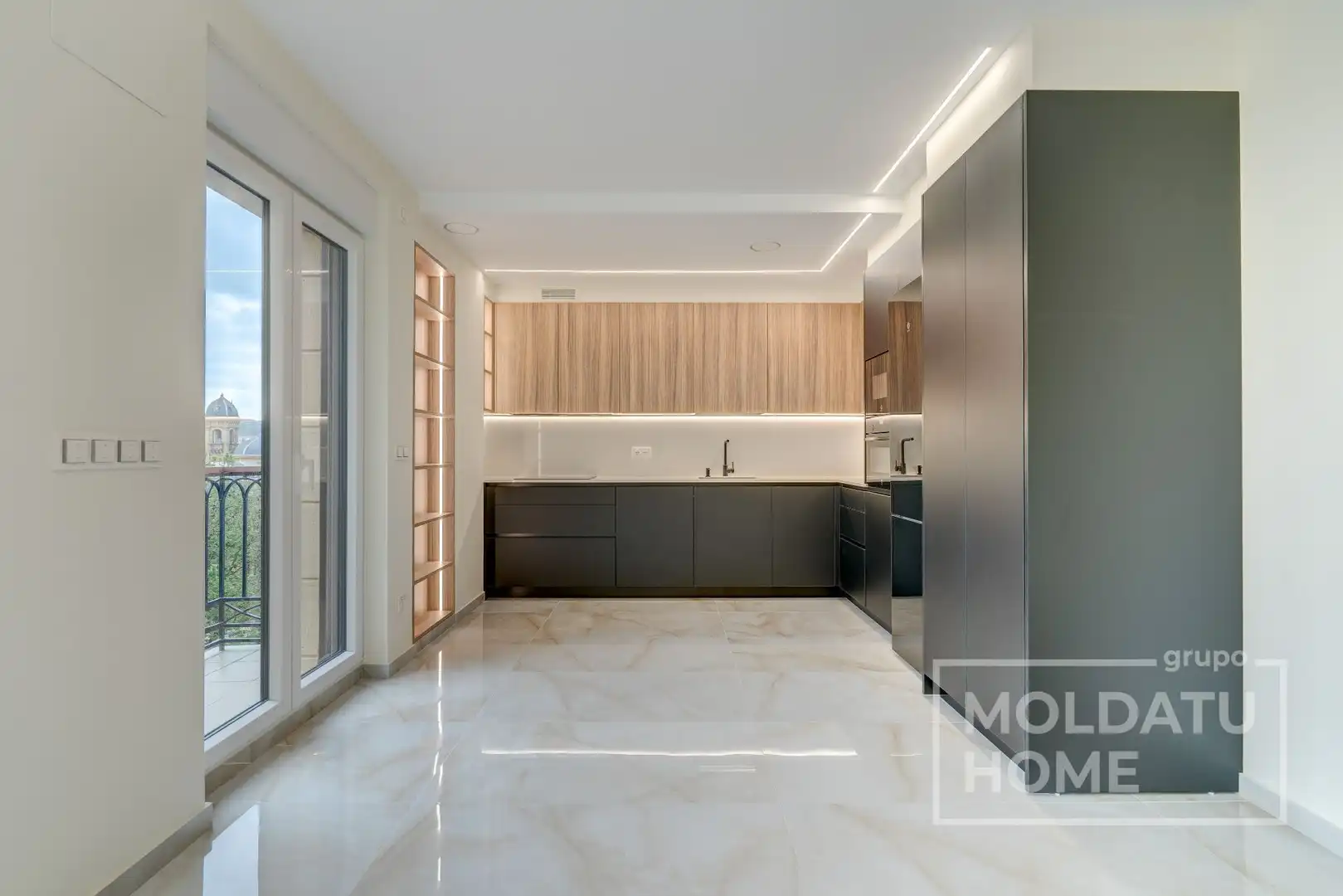 Cocina de Apartamento en venta en Donostia - San Sebastián  con Aire acondicionado, Calefacción y Terraza