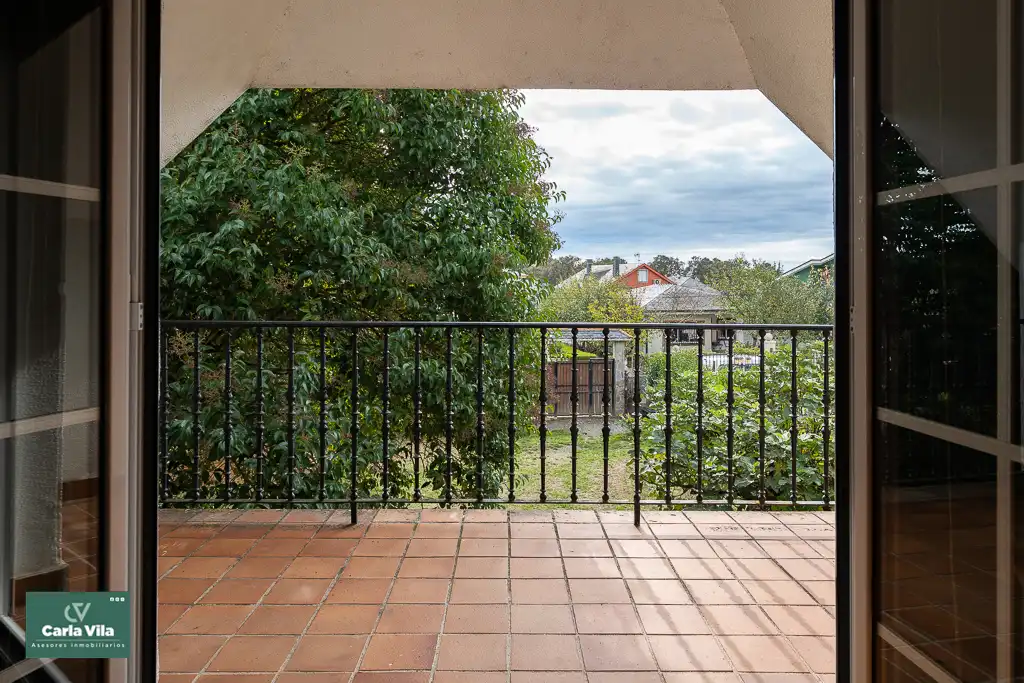 Terraza de Casa o chalet en venta en Lugo con Calefacción, Jardín privado y Parquet