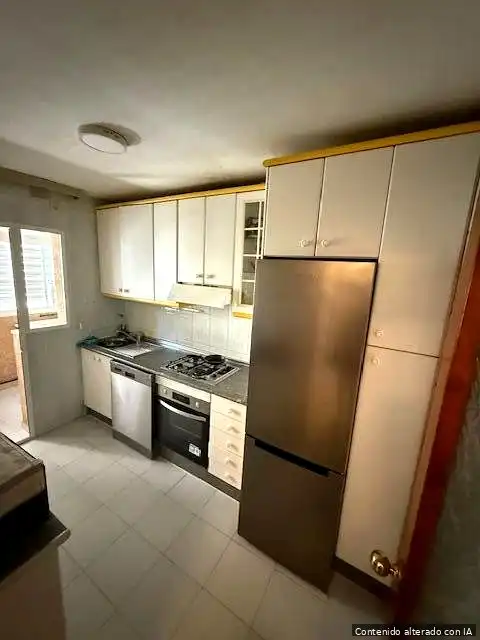 Kitchen of Flat for sale in Málaga  with Terrace and Furnished