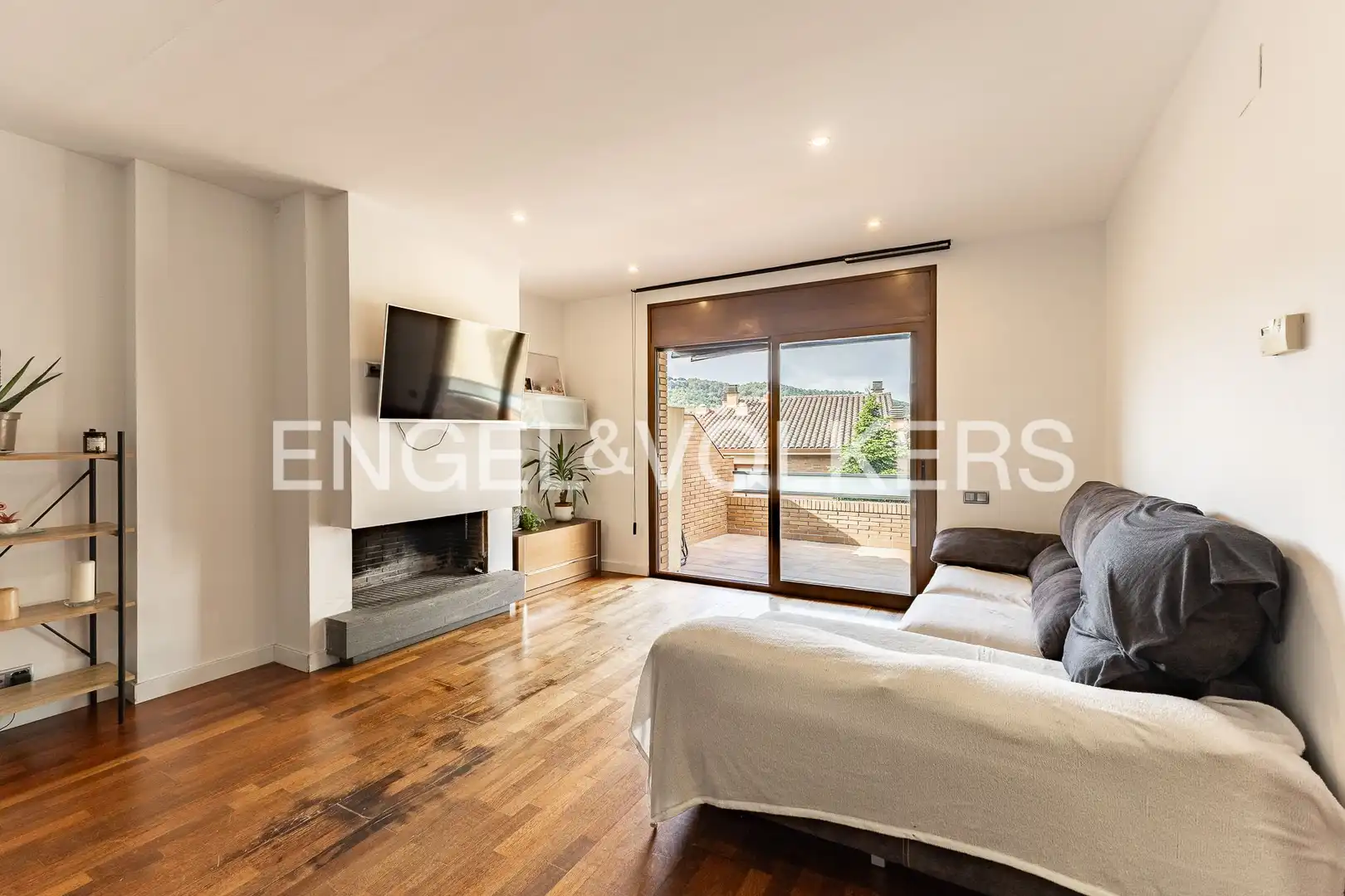 Living room of Houses for sale in Dosrius  with Air Conditioner, Heating and Private garden