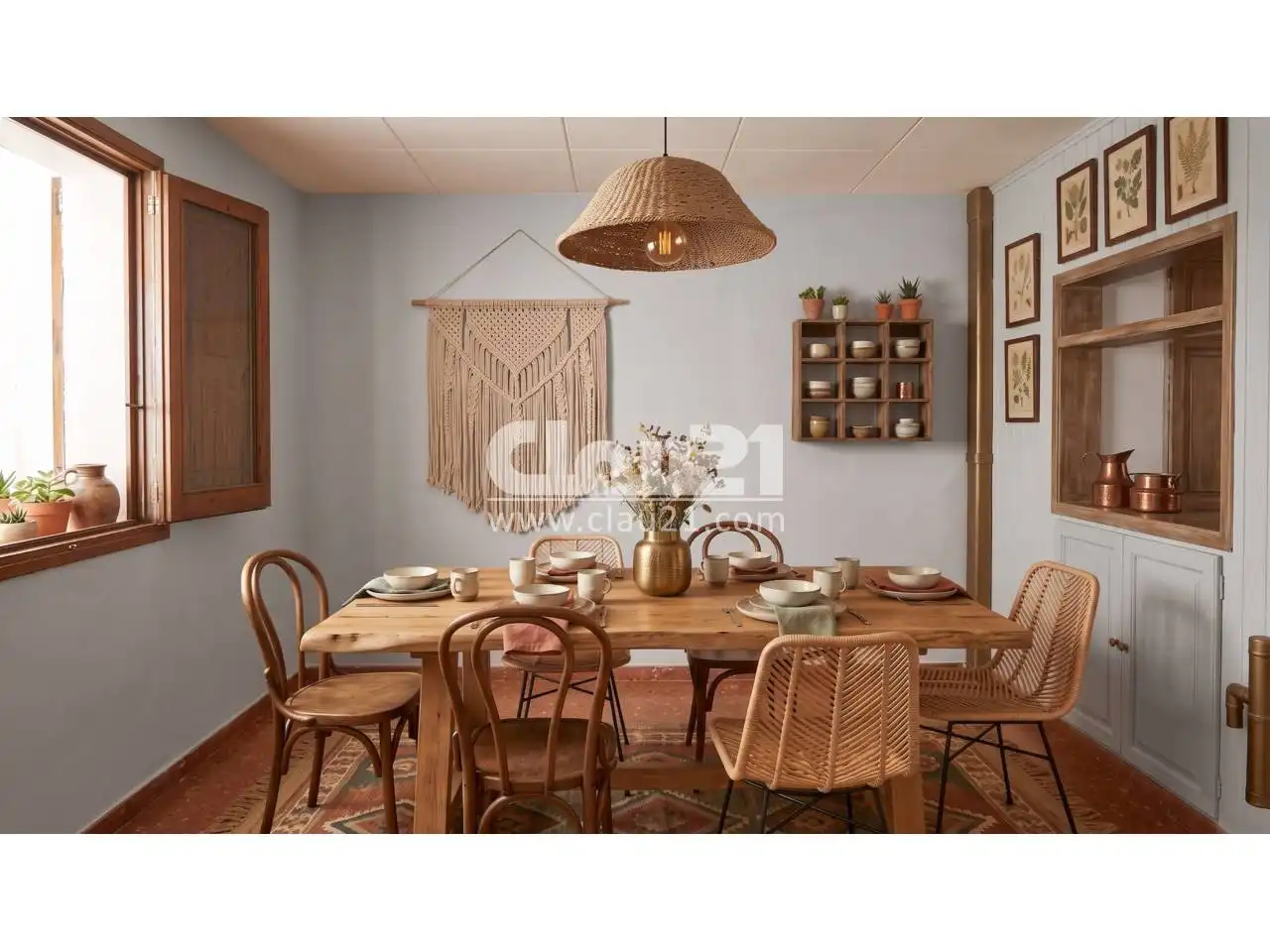 Comedor de Casa o chalet en venta en Gironella con Jardín privado