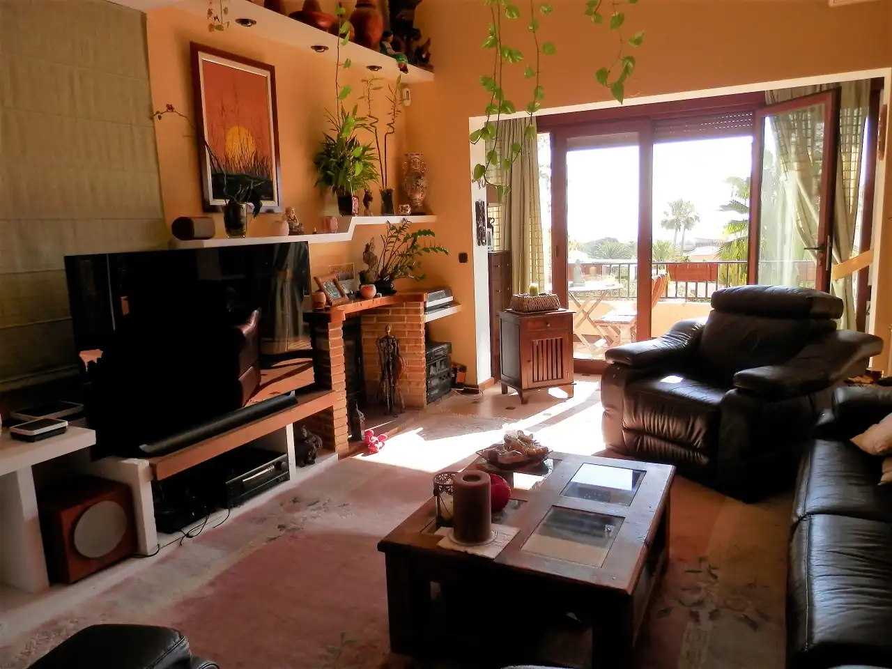 Sala d'estar de Casa o xalet en venda en L'Alfàs del Pi amb Aire condicionat, Calefacció i Piscina
