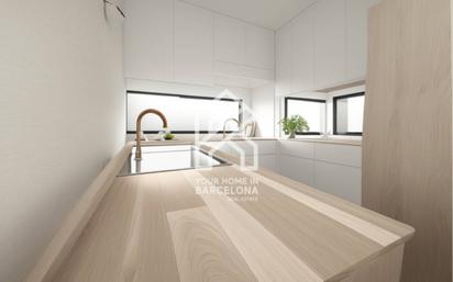 Kitchen of Flat for sale in  Barcelona Capital  with Air Conditioner, Heating and Parquet flooring