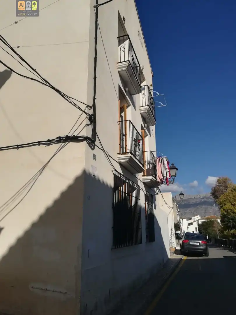 Vista exterior de Pis en venda en Altea