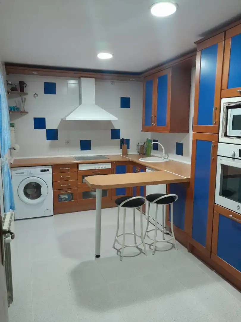Kitchen of Flat for rent in Cáceres  with Air Conditioner, Heating and Furnished