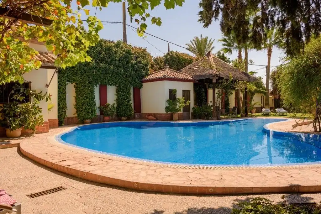 Swimming pool of Houses for sale in Sevilla  with Air Conditioner, Private garden and Terrace