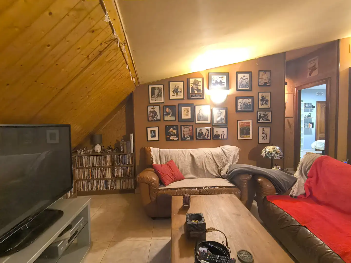 Sala de estar de Dúplex en venta en Cedeira con Calefacción y Parquet