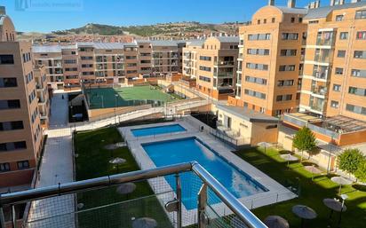 Swimming pool of Attic for sale in Arroyo de la Encomienda  with Heating, Terrace and Storage room