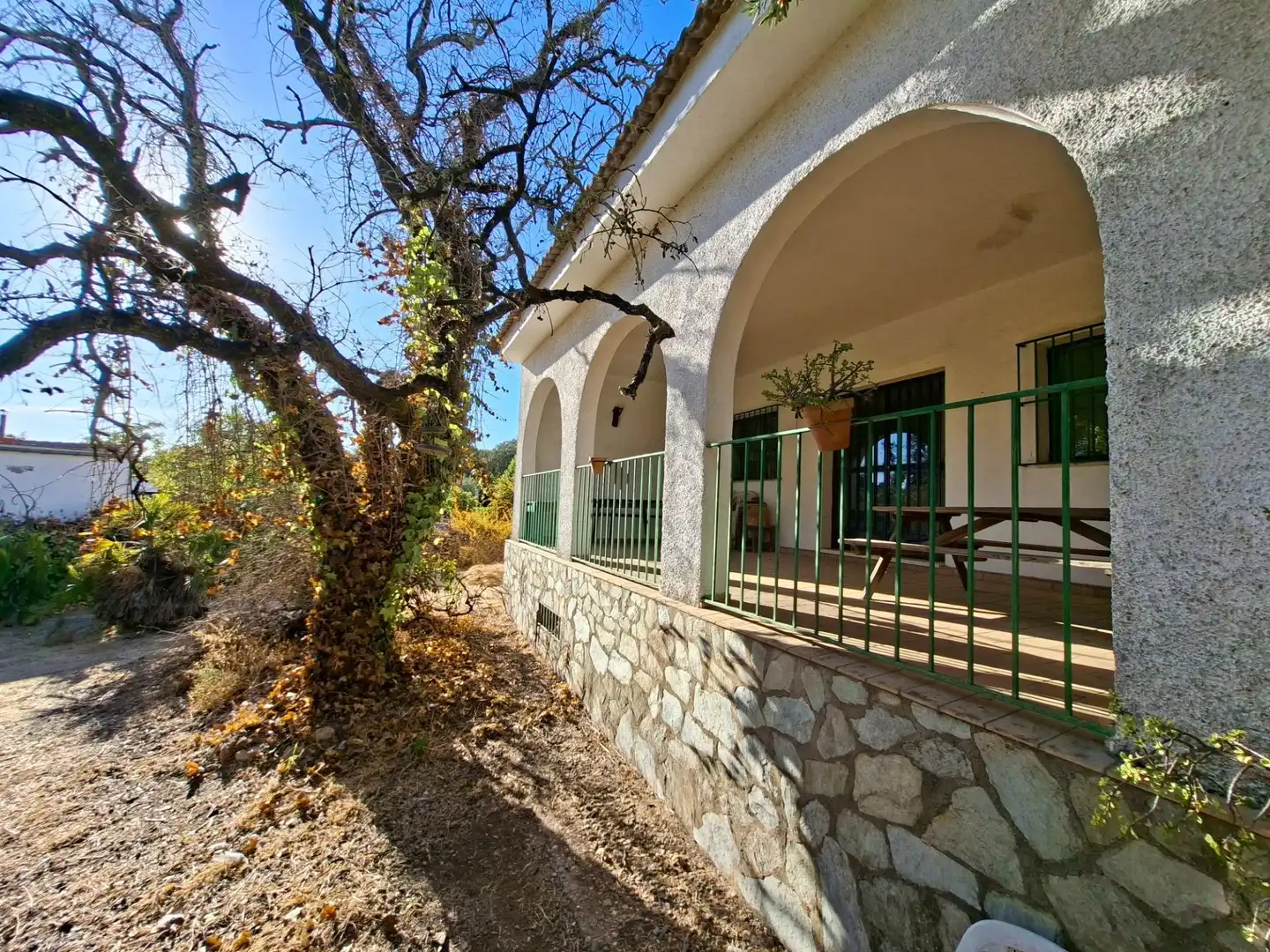 Vista exterior de Casa o chalet en venta en Guillena con Aire acondicionado, Jardín privado y Terraza