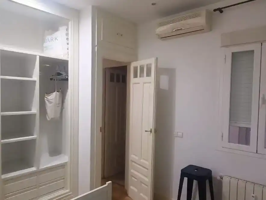 Bedroom of Flat for rent in  Madrid Capital  with Air Conditioner