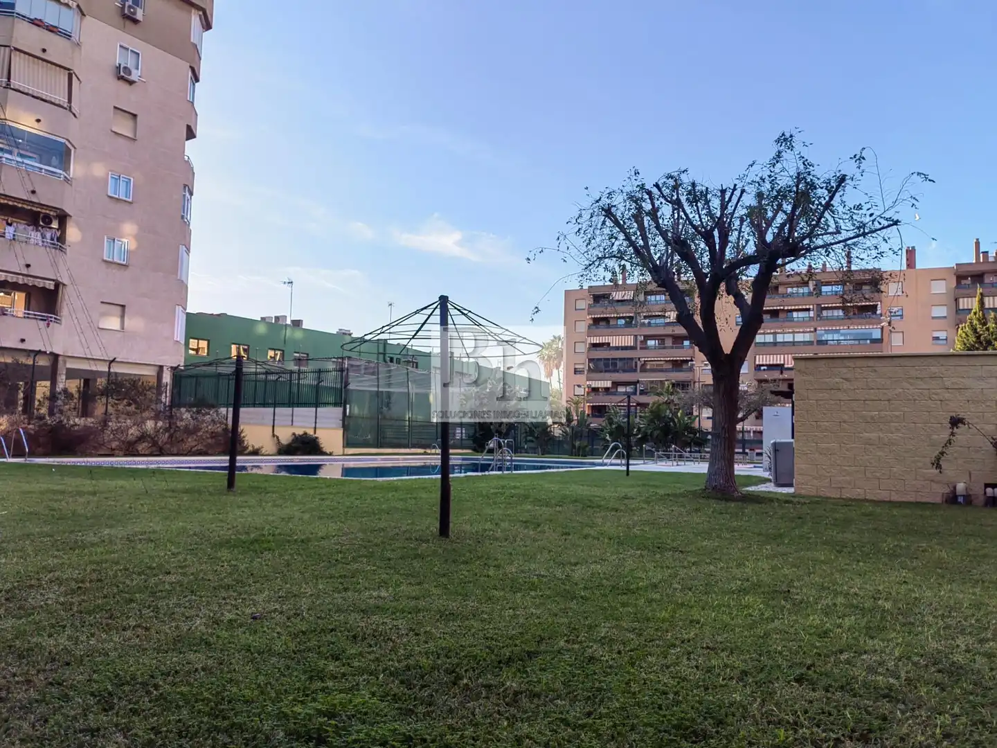 Swimming pool of Flat for sale in Málaga  with Air Conditioner, Private garden and Terrace