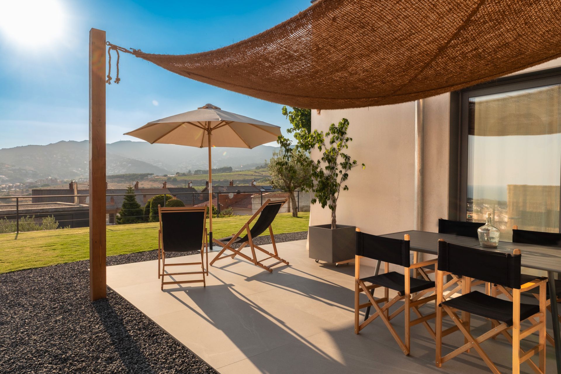 Terrassa de Casa o xalet en venda en Teià amb Aire condicionat, Calefacció i Jardí privat