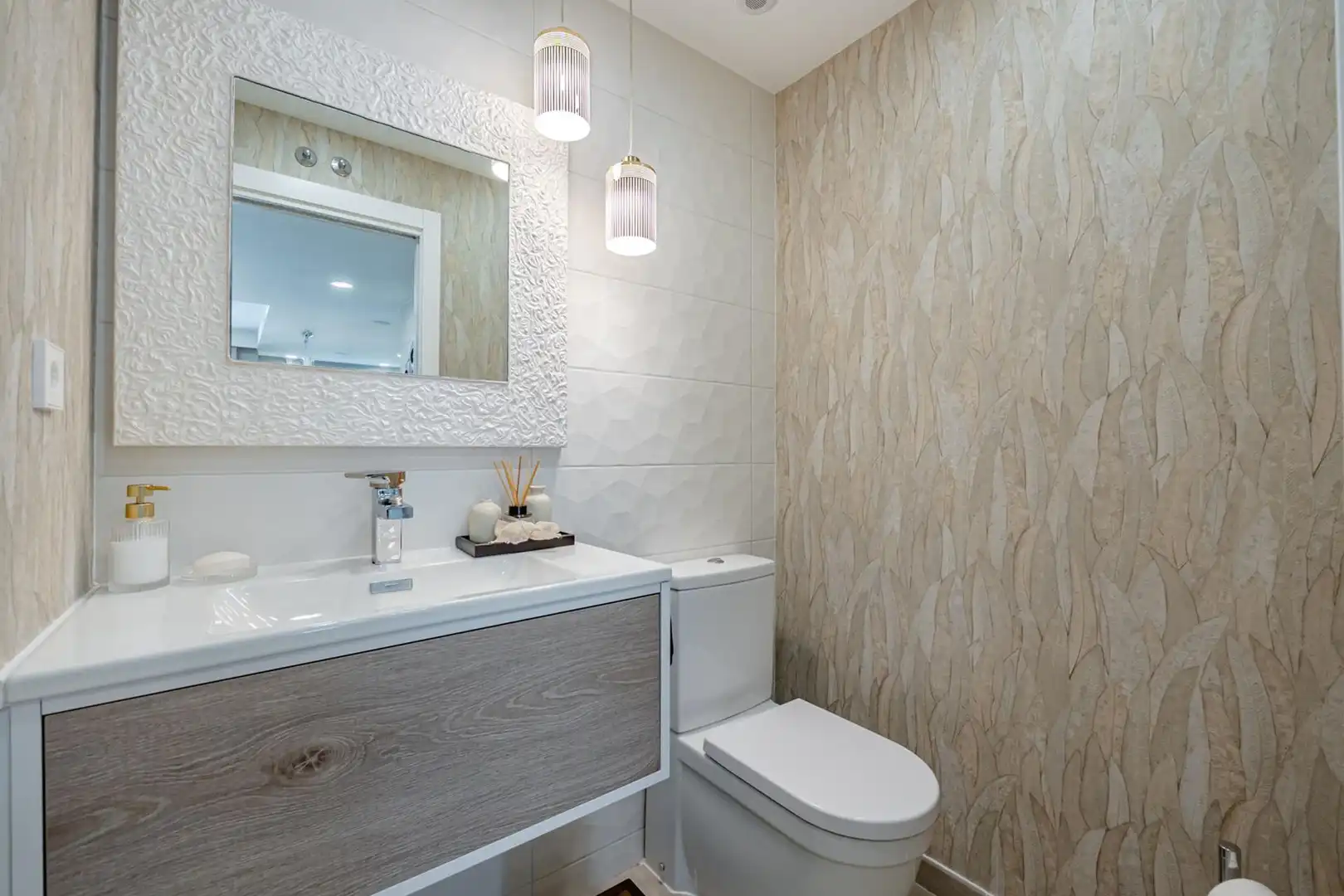 Badezimmer von Wohnung zum Verkauf in Boadilla del Monte mit Klimaanlage, Heizung und Terrasse