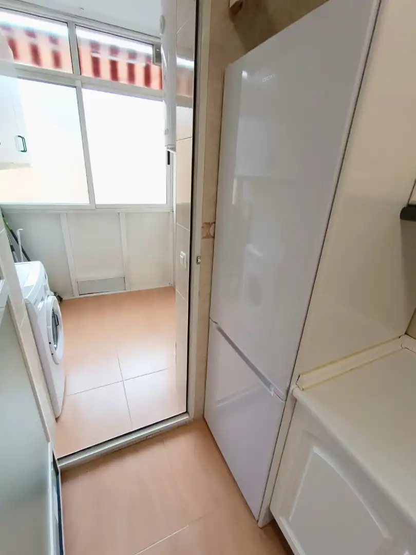 Badezimmer von Wohnung zur Miete in Badajoz mit Klimaanlage, Möbliert und Ofen