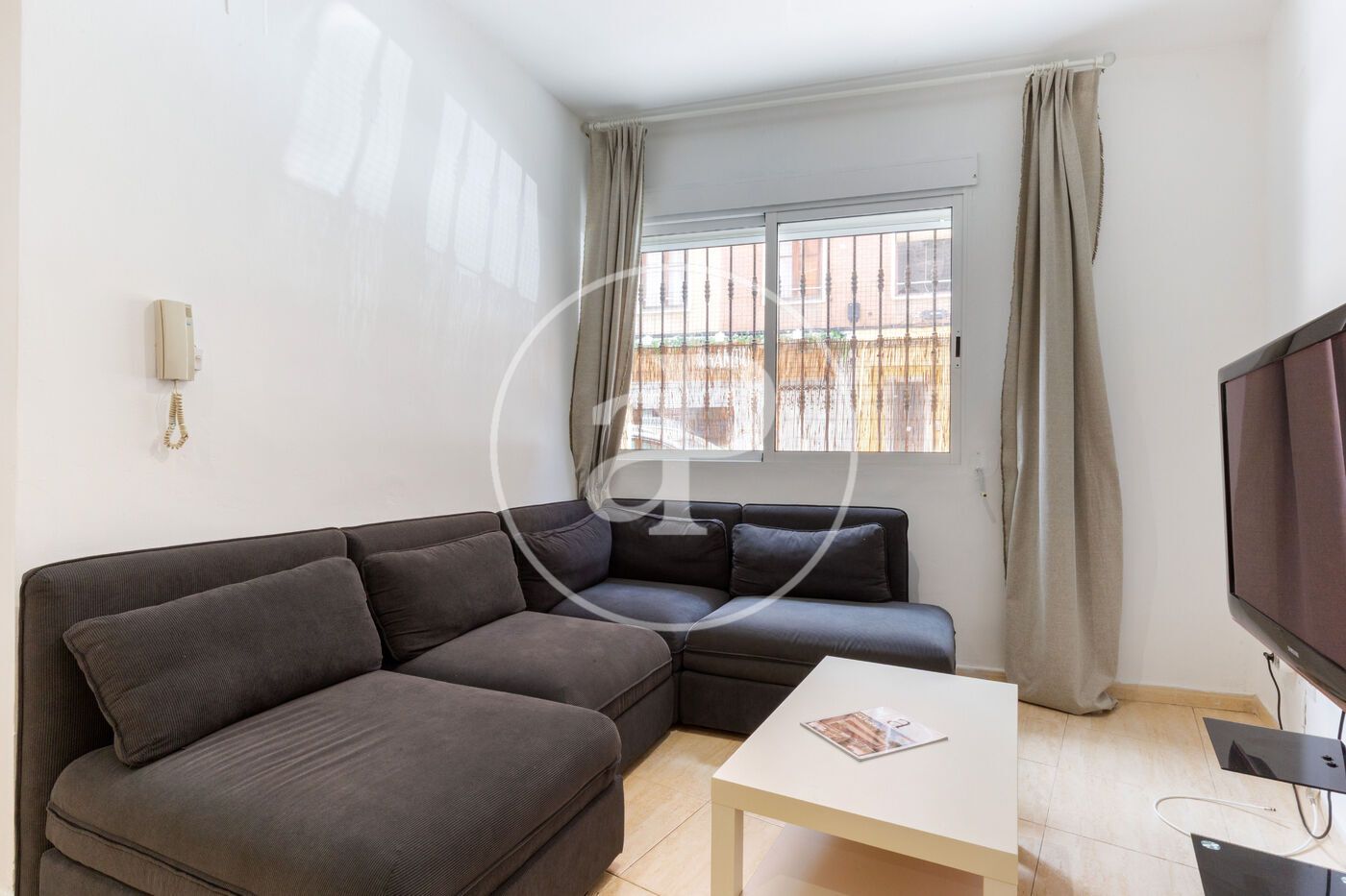 Sala d'estar de Pis en venda en  Valencia Capital amb Aire condicionat, Calefacció i Terrassa